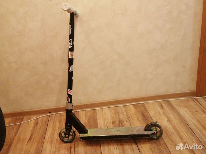 Трюковой самокат coal First black 2021