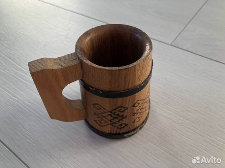 Деревянная пивная кружка из СССР