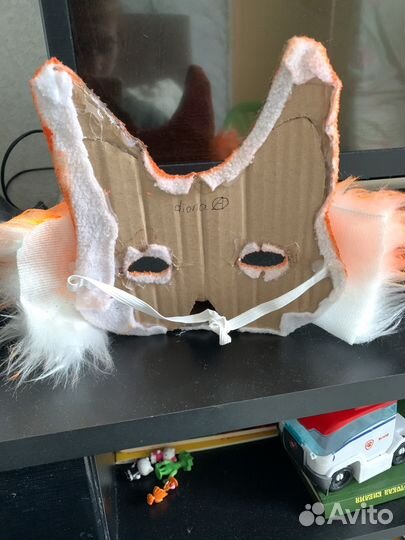 Маска лисы для квадробики