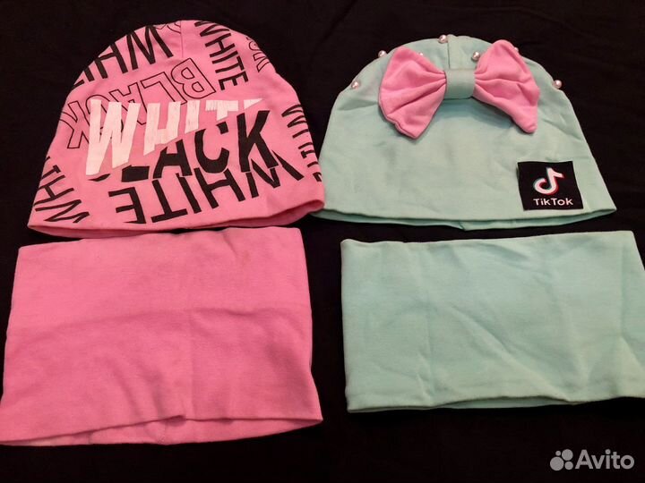 Шапка с манишкой