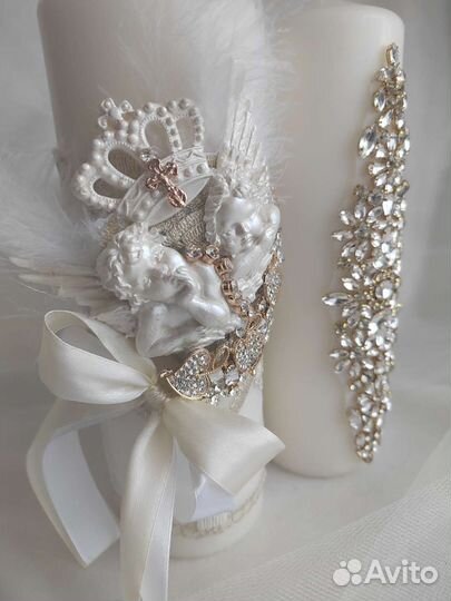 Большая свеча 25см