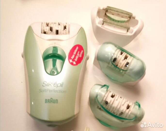 Эпилятор Braun silk epil в сумочке, 4насад