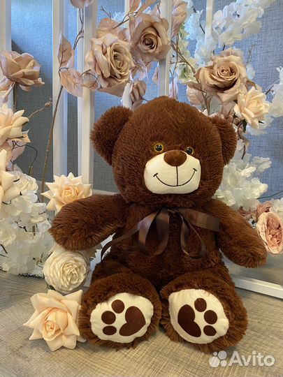 Медведь игрушка плюшевый