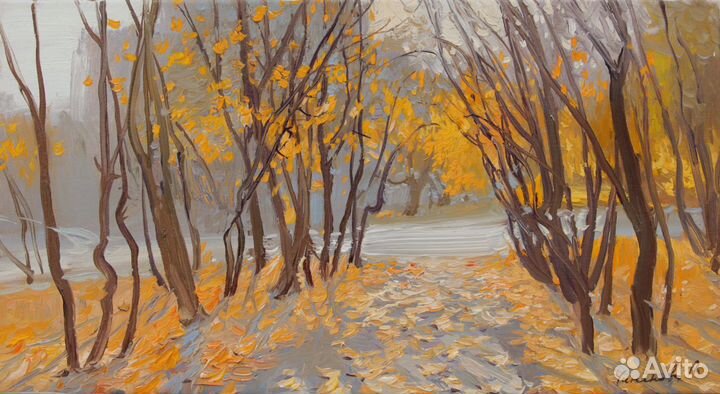 Картины пейзажи осенние