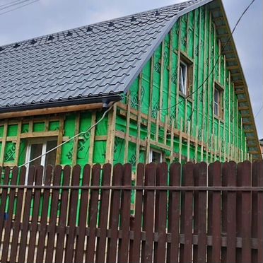 Фасадные работы сайдинг панели