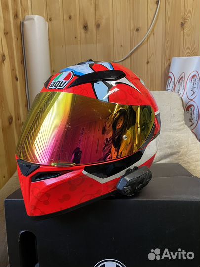 Шлем agv k3 sv shark attack