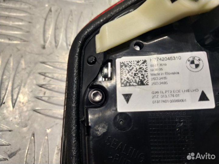 Фонарь внутренний левый Bmw 3 - M340D Xd G20