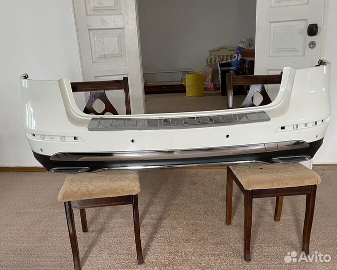 Бампер задний на mersedes ml 350