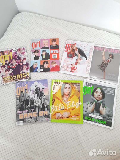 Журналы Elle girl, Marie Claire