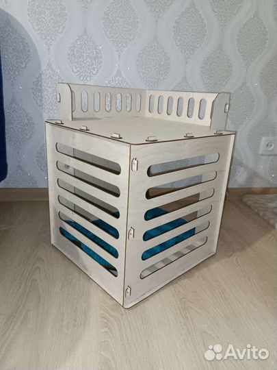 Домик для кошки собаки с лежаком