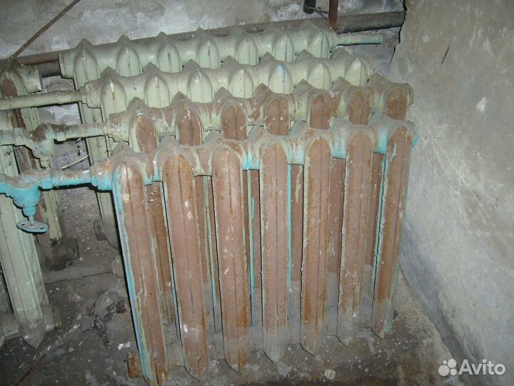 Чугунные радиаторы бу 200 р