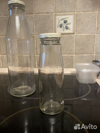 Бутылка стеклянная