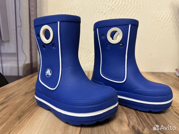 Детские резиновые сапоги crocs С6/С7