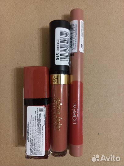 Пудра помада Max Factor Yves Rocher Bourjois Lorea