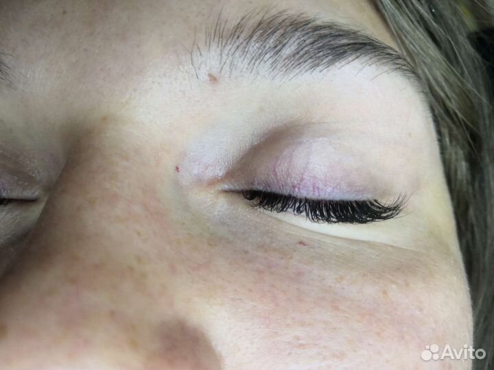 Наращивание ресниц модель