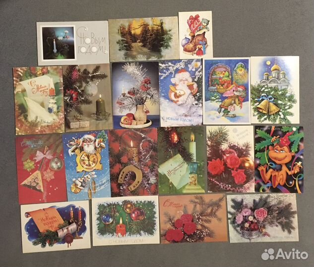 Открытки СССР 1980-1991г