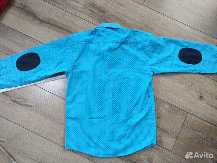 Рубашка мальчику 8-9 лет