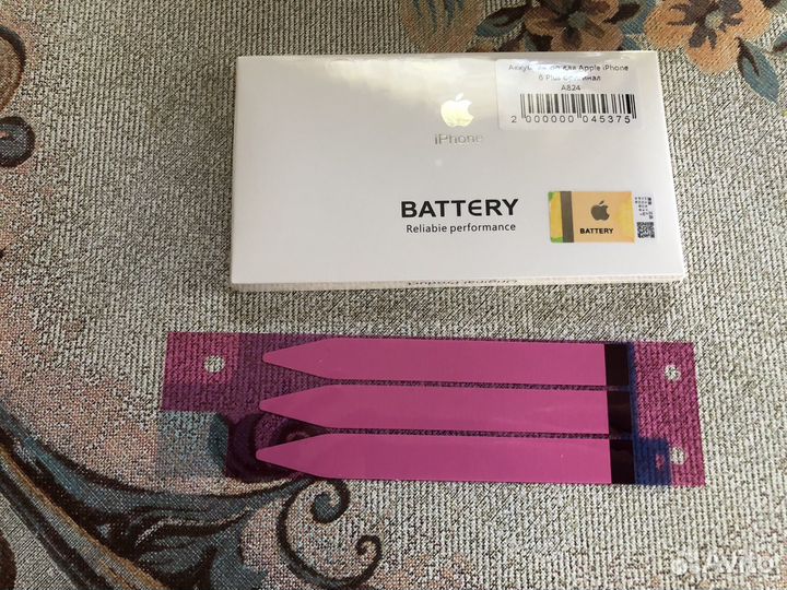 iPhone 6 Plus + батарея + чехол + инструменты