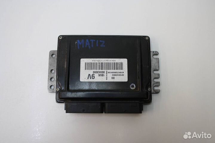 Блок управления двигателем Daewoo Matiz M150 рест