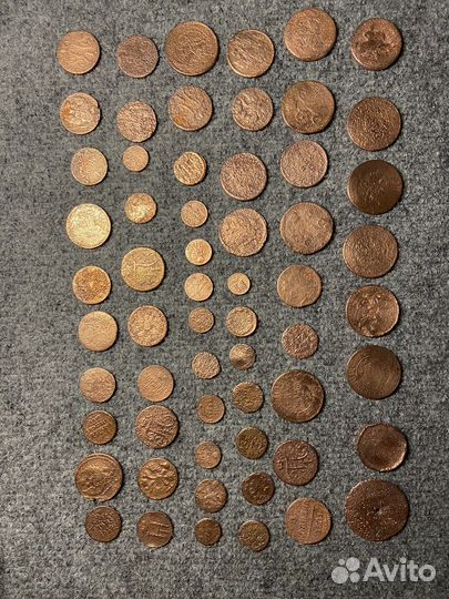 Царская медь коллекция 60 штук
