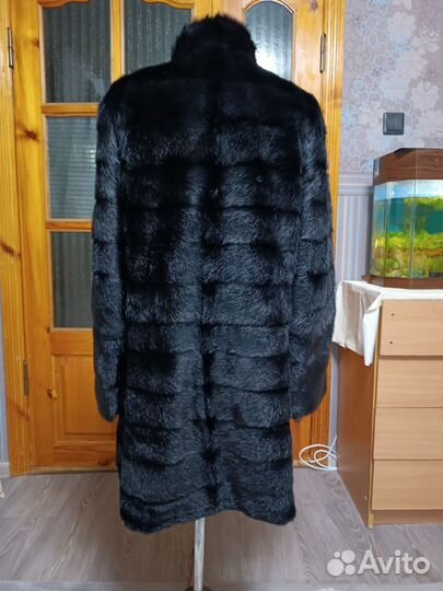Шуба норковая поперечка 48 50