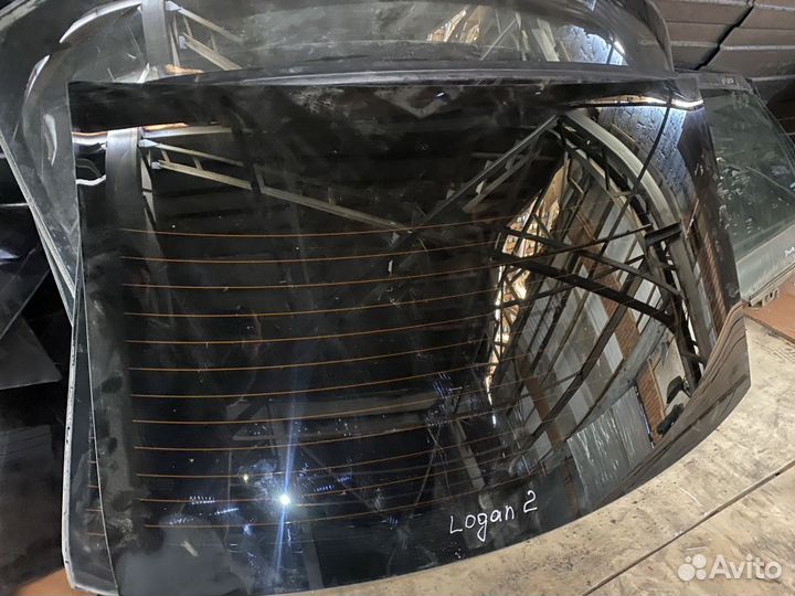 Стекло заднее Renault Logan II (2012—2018)