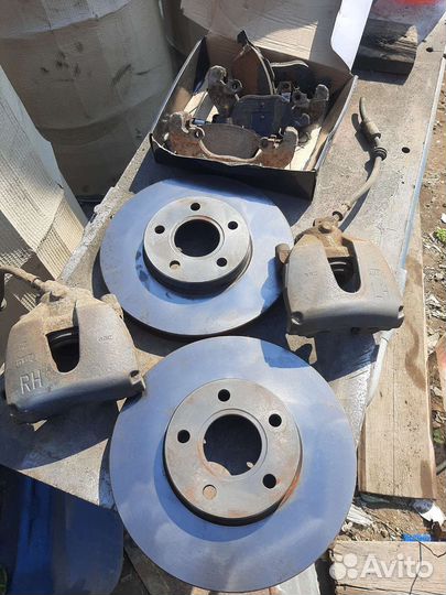 Диск передний тормозной форд