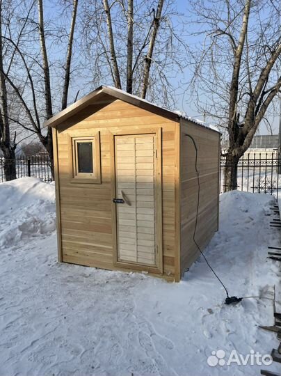 Баня эконом готовая