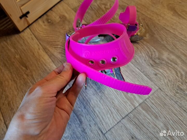 Двухполозные раздвижные детские коньки Nordway