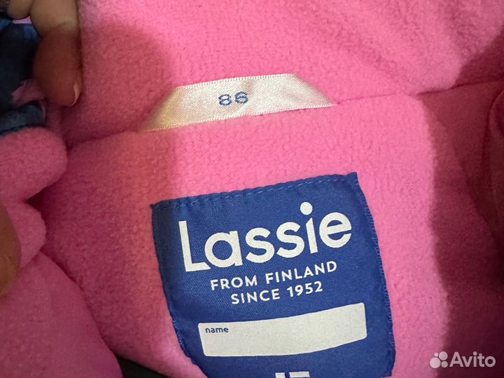 Зимний комбинезон для девочки Lassie 86