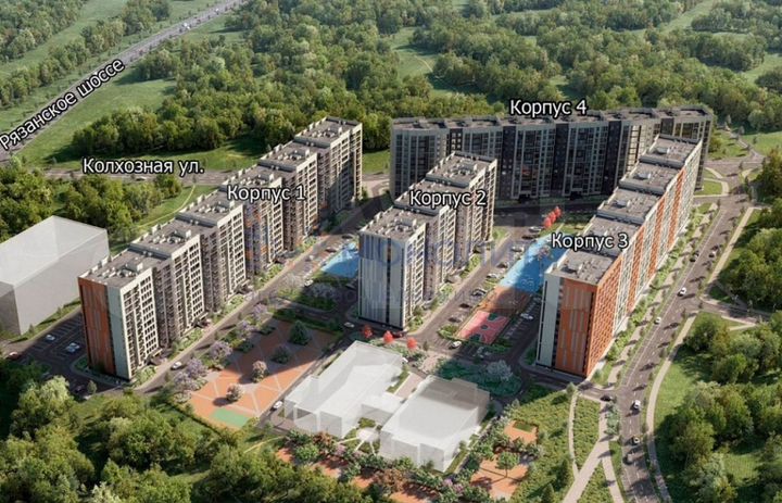 2-к. квартира, 75 м², 9/12 эт.