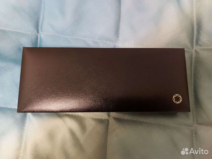 Ручка Mont Blanс напыление золото подарок футляр