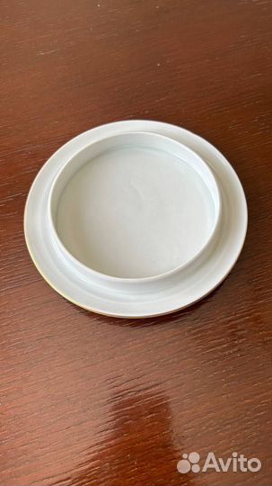 Блюдца фарфор Фрайбергер ГДР