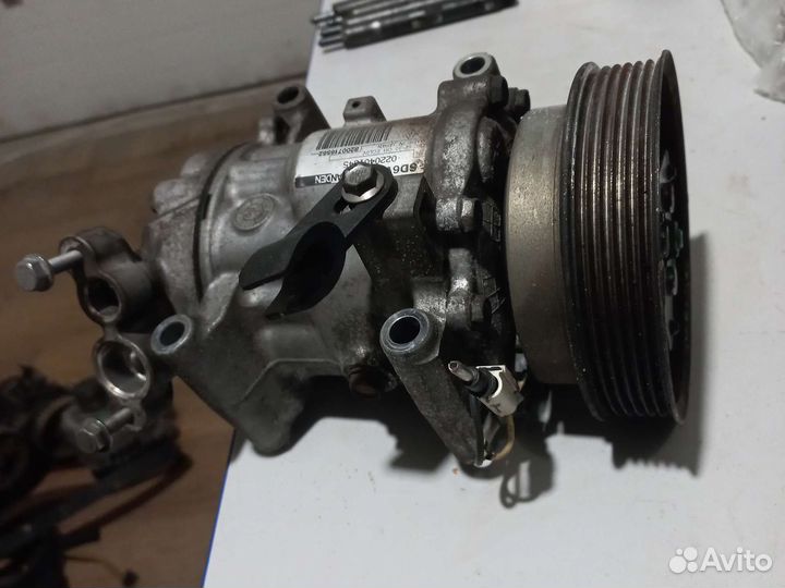 Компрессор кондиционера renault megane 2 к9к