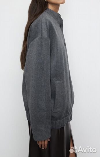 Бомбер серый Charmstore