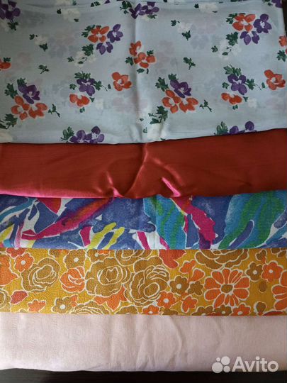 Ткани натуральные советского производства