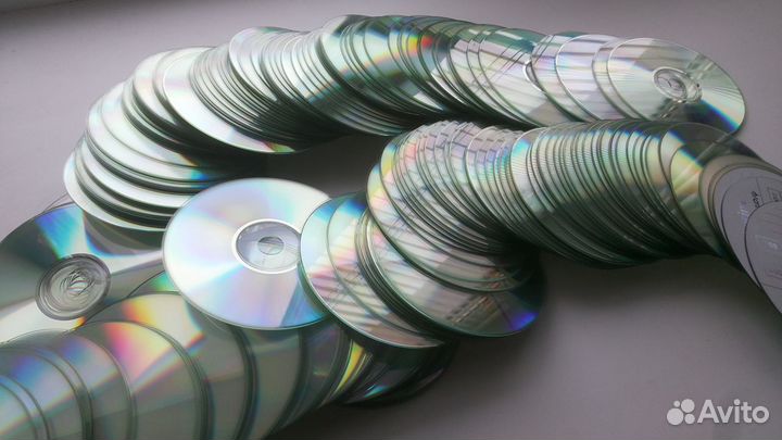 100 CD дисков для инсталяций