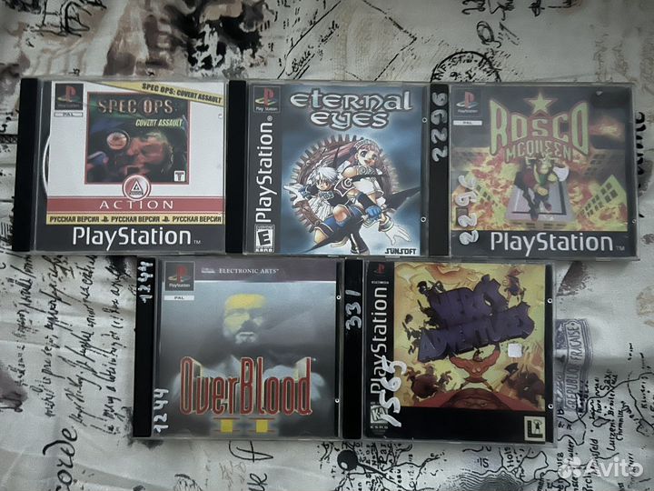 Набор игр для PS ONE