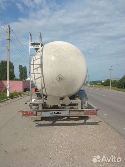 Полуприцеп химическая цистерна Dijkstra 12-28 AT, 1992