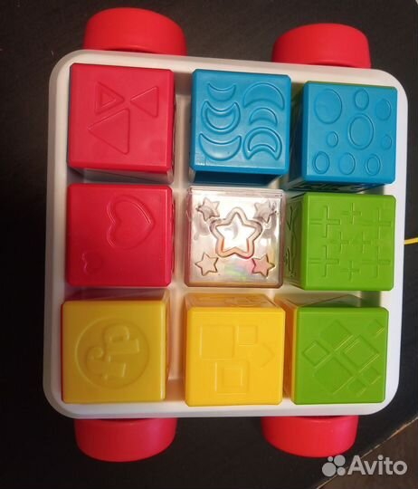 Каталка с кубиками