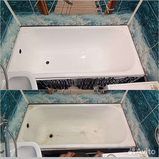 Реставрация ванн жидким акрилом