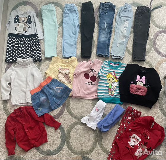 Пакет вещей на девочку 92-98