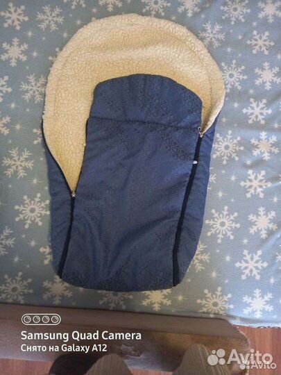 Конверт зимний на овчине