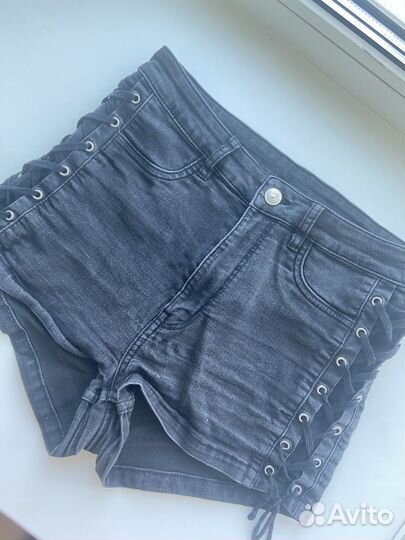 Шорты джинсовые