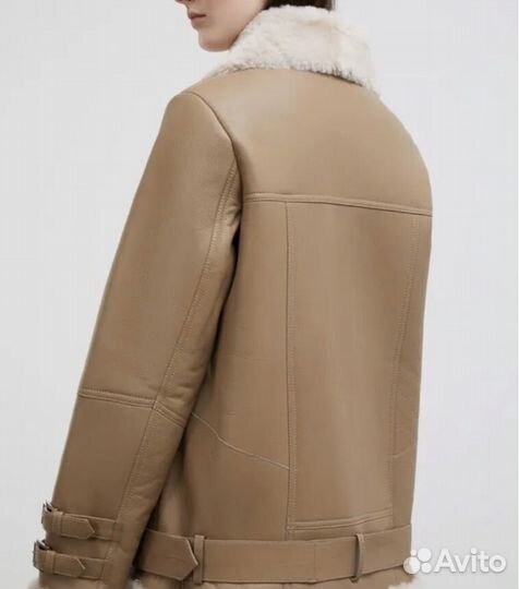 Дубленка авиатор снежная королева
