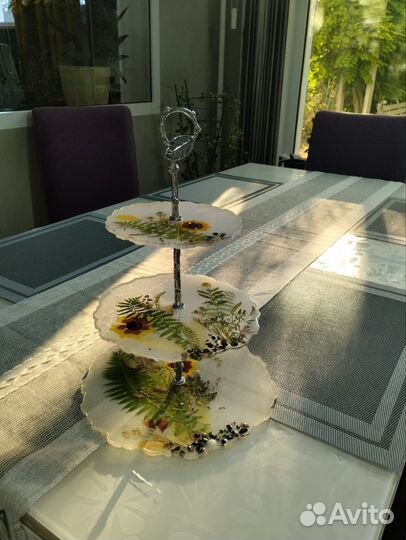 Фруктовница из эпоксидной смолы