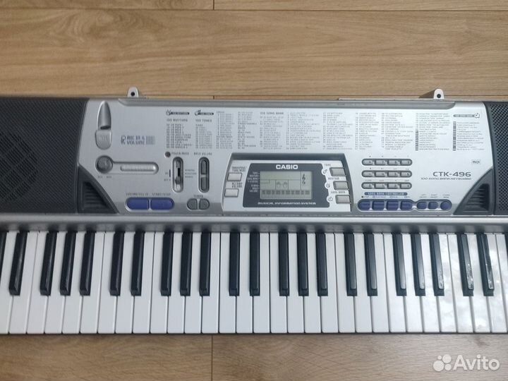 Синтезатор Casio CTK-496