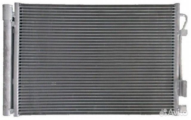 Радиатор кондиционера Hyundai Solaris Kia Rio 3