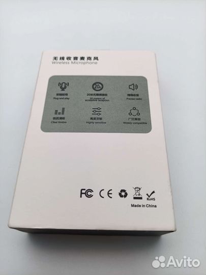 Микрофон петличный беспроводной type-c