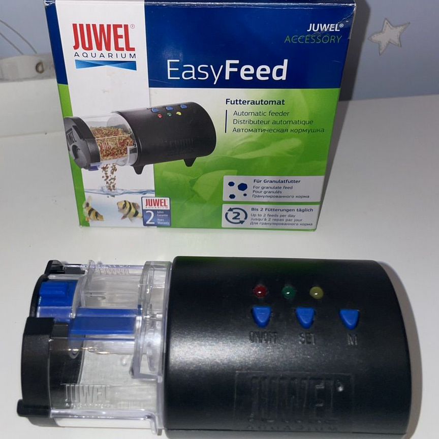 Juwel easyfeed автокормушка для рыб черная